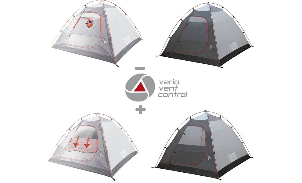 4-місний намет High Peak Kira 4.1: двошаровий, з тамбуром, Кількість місць: 4, Колір: Deep Forest, зображення 10