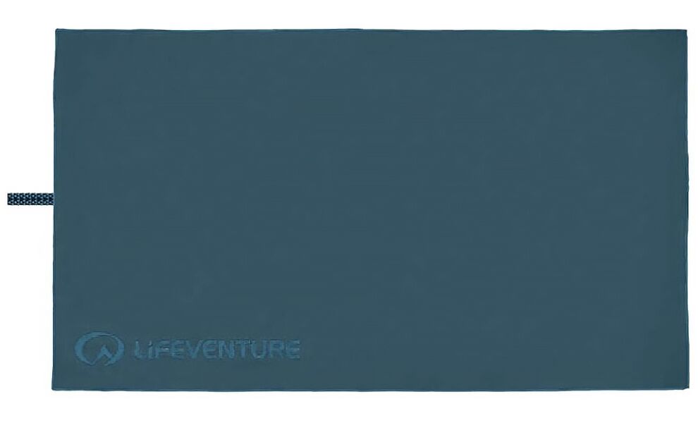 Швидкосохнучий рушник з мікрофібри Lifeventure Recycled Soft Fibre - Large (Navy), 110x65 см, Тип розміру: Large, Колір: Navy, зображення 2