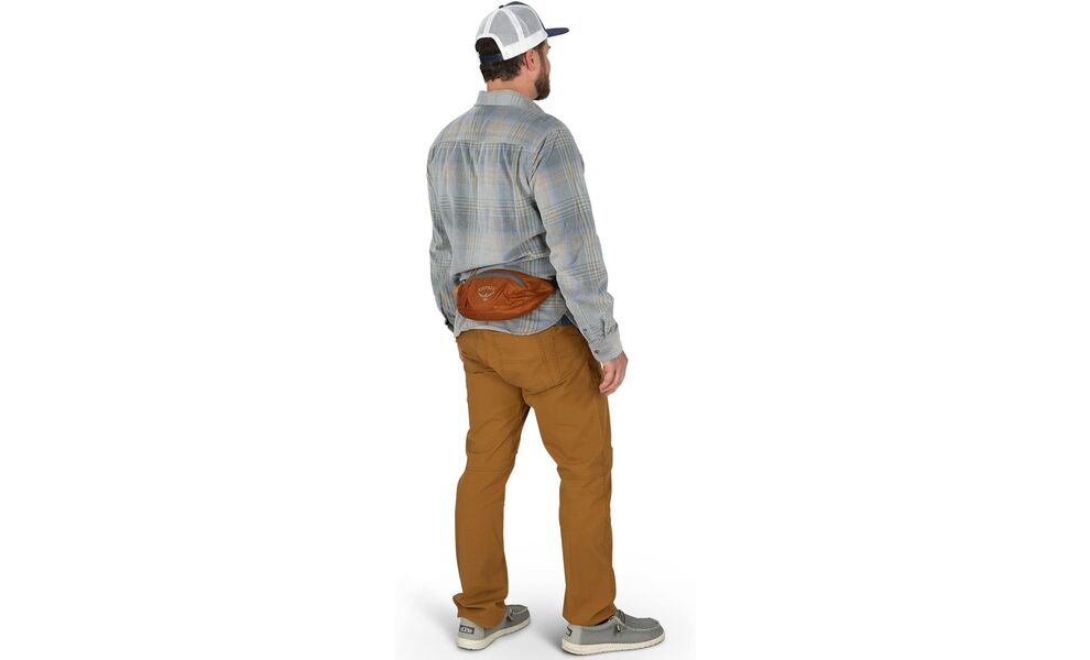 Складна сумка на пояс Osprey Ultralight Stuff Waist (Waterfront Blue), Об'єм: 2, Колір виробника: Waterfront Blue, зображення 5