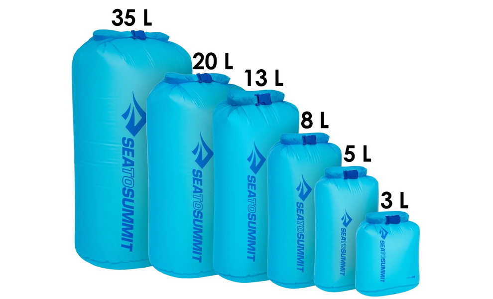 Гермомішок Sea to Summit Ultra-Sil Dry Bag (Blue Atoll), 5 л, Об'єм: 5, Колір виробника: Blue Atoll, зображення 2
