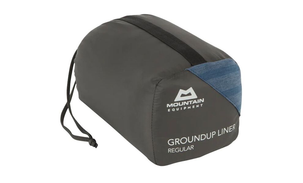 Вкладиш в спальник Mountain Equipment Groundup Liner (Denim Blue Stripe), Regular, Тип розміру: Regular, Колір: Denim Blue Stripe, зображення 3