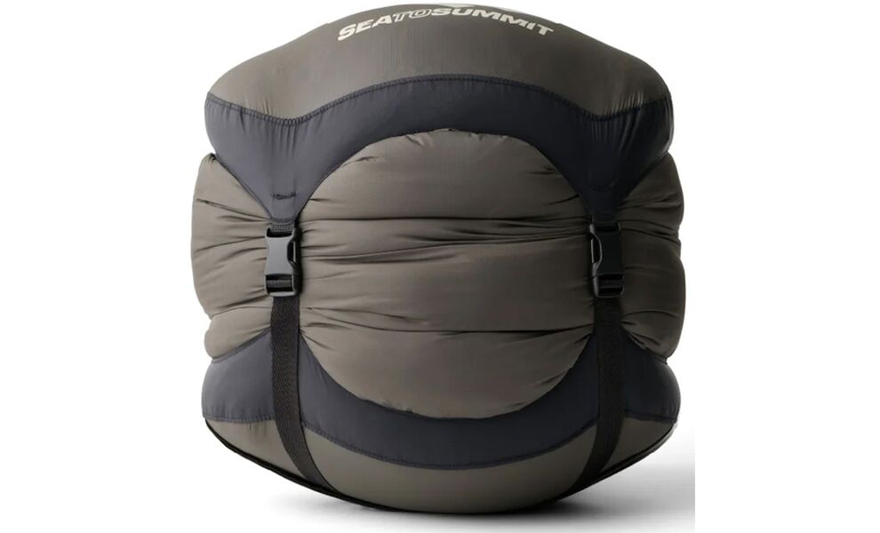 Зимовий пуховий спальник Sea to Summit Alpine -29C - Regular до -29°C: з капюшоном, Максимальний зріст користувача: 185, Колір: Blazing Yellow, Сторона застібки: ліва, зображення 13