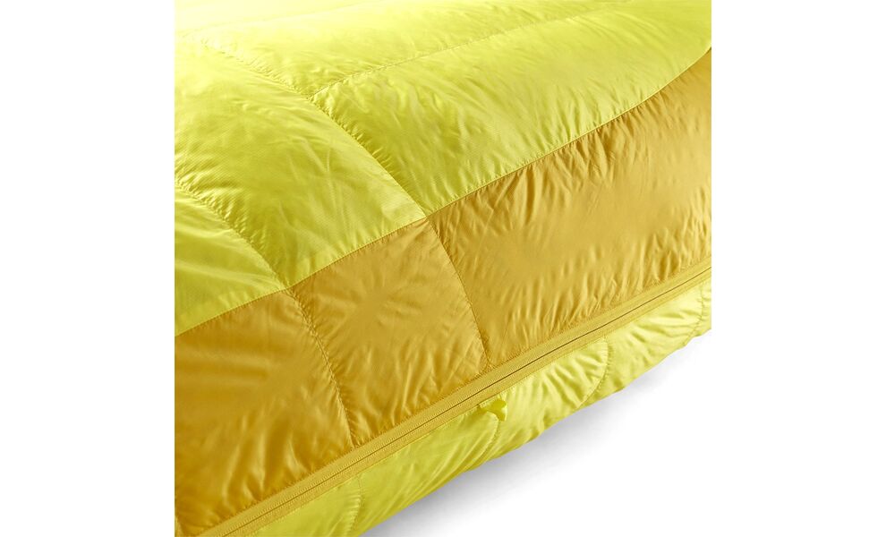 Зимовий пуховий спальник Sea to Summit Alpine -29C - Long до -29°C: з капюшоном, Максимальний зріст користувача: 198, Колір: Blazing Yellow, Сторона застібки: ліва, зображення 7