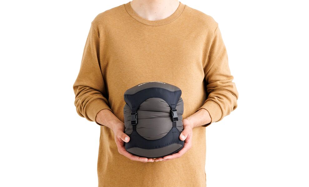 Демісезонний пуховий спальник Sea to Summit Ascent -1C - Regular до -1°C: з капюшоном, Максимальний зріст користувача: 185, Колір: Rain Forest Green, Сторона застібки: ліва, зображення 16