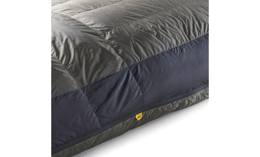 Демісезонний пуховий спальник Sea to Summit Spark Pro -9C 2025 - Long до -9°C: з капюшоном, Максимальний зріст користувача: 198, Колір: Beluga Black, Сторона застібки: ліва, зображення 7