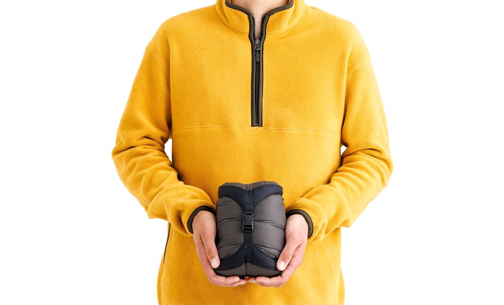 Літній пуховий спальник Sea to Summit Spark Women's +7C - Regular до 4°C: з капюшоном, Максимальний зріст користувача: 170, Колір: Pewter Grey, Сторона застібки: права, зображення 14