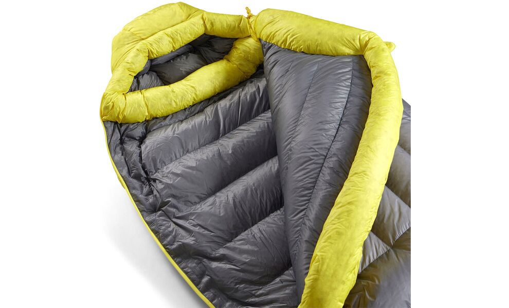 Демісезонний пуховий спальник Sea to Summit Spark Women's -9C - Long до -15°C: з капюшоном, Максимальний зріст користувача: 185, Колір: Pewter Grey, Сторона застібки: права, зображення 4