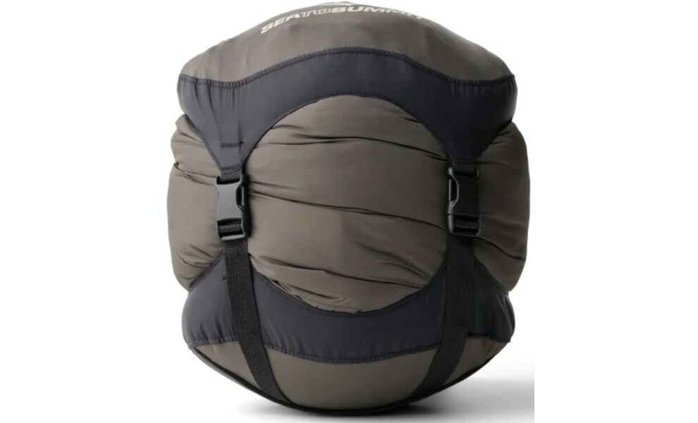 Демісезонний пуховий спальник Sea to Summit Trek -1C - Regular до -1°C: з капюшоном, Максимальний зріст користувача: 185, Колір: Snorkel Blue, Сторона застібки: ліва, зображення 14