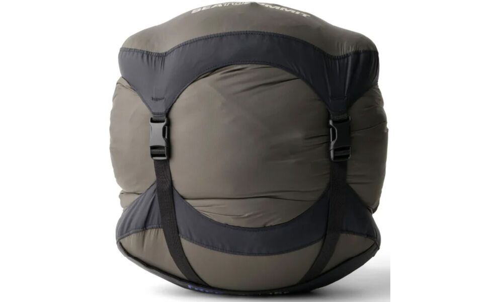 Демісезонний пуховий спальник Sea to Summit Trek -9C - Long до -9°C: з капюшоном, Максимальний зріст користувача: 198, Колір: Snorkel Blue, Сторона застібки: ліва, зображення 14