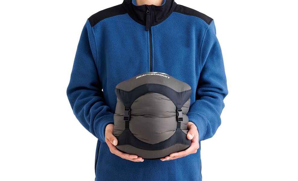 Демісезонний пуховий спальник Sea to Summit Trek Women's -9C - Regular до -16°C: з капюшоном, Максимальний зріст користувача: 170, Колір: Blue Atoll, Сторона застібки: права, зображення 17