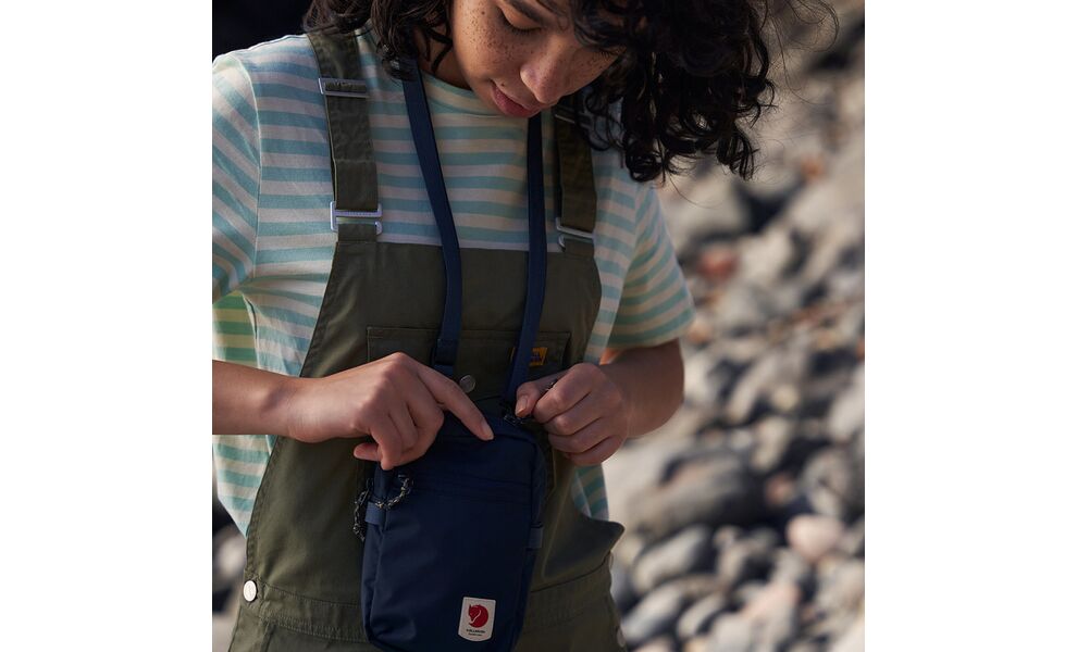 Сумка для документів Fjallraven High Coast Pocket (560/Navy), 0,8 л, Об'єм: 0,8, Колір виробника: 560/Navy, зображення 8