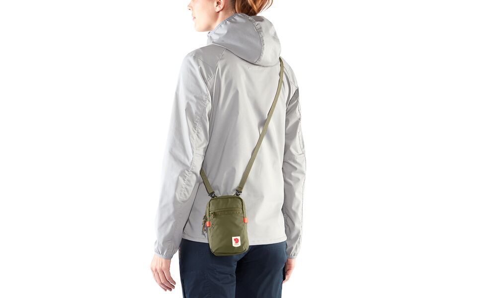 Сумка для документів Fjallraven High Coast Pocket (614/Patina Green), 0,8 л, Об'єм: 0,8, Колір виробника: 614/Patina Green, зображення 6