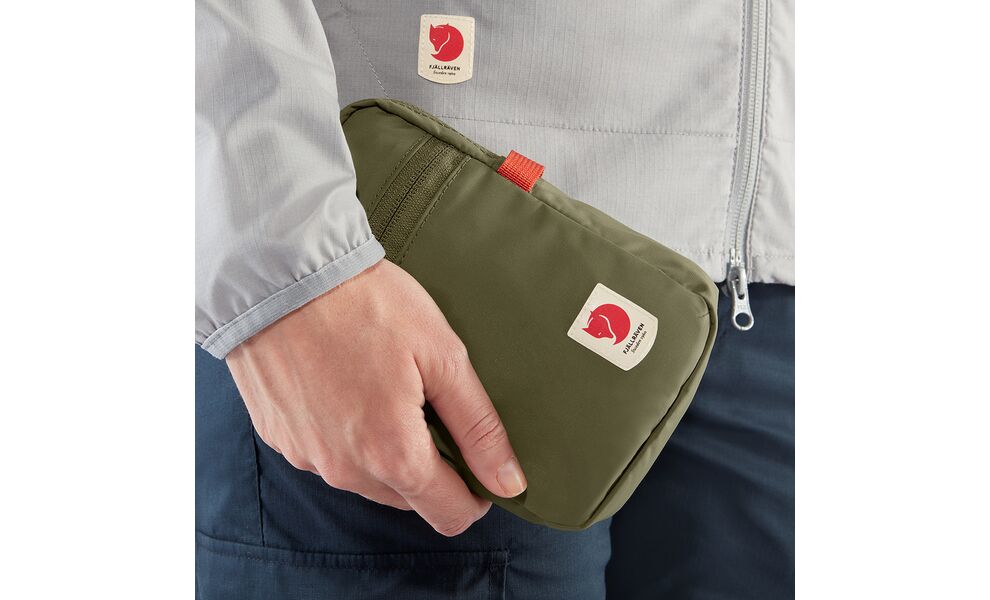 Сумка для документів Fjallraven High Coast Pocket (620/Green), 0,8 л, Об'єм: 0,8, Колір виробника: 620/Green, зображення 7