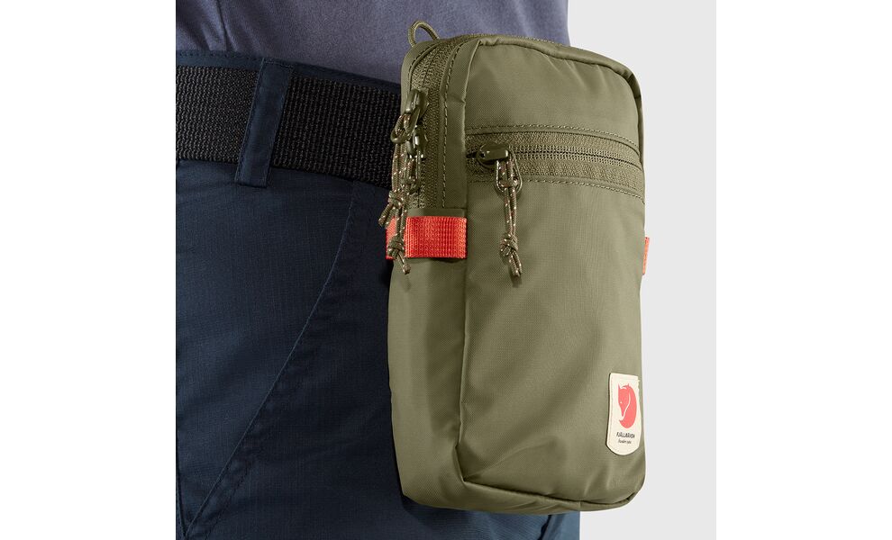 Сумка для документів Fjallraven High Coast Pocket (620/Green), 0,8 л, Об'єм: 0,8, Колір виробника: 620/Green, зображення 8