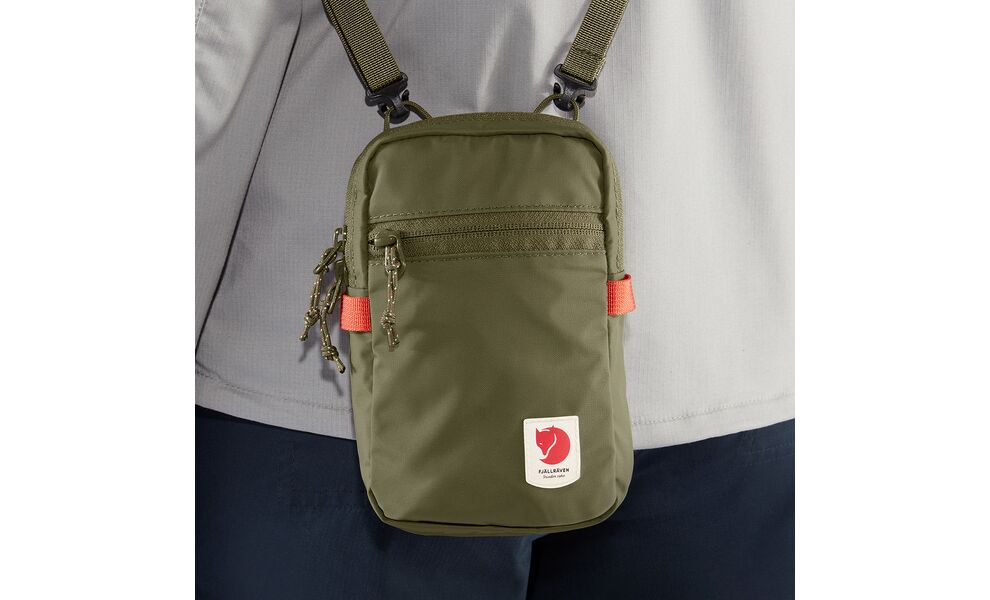 Сумка для документів Fjallraven High Coast Pocket (620/Green), 0,8 л, Об'єм: 0,8, Колір виробника: 620/Green, зображення 10
