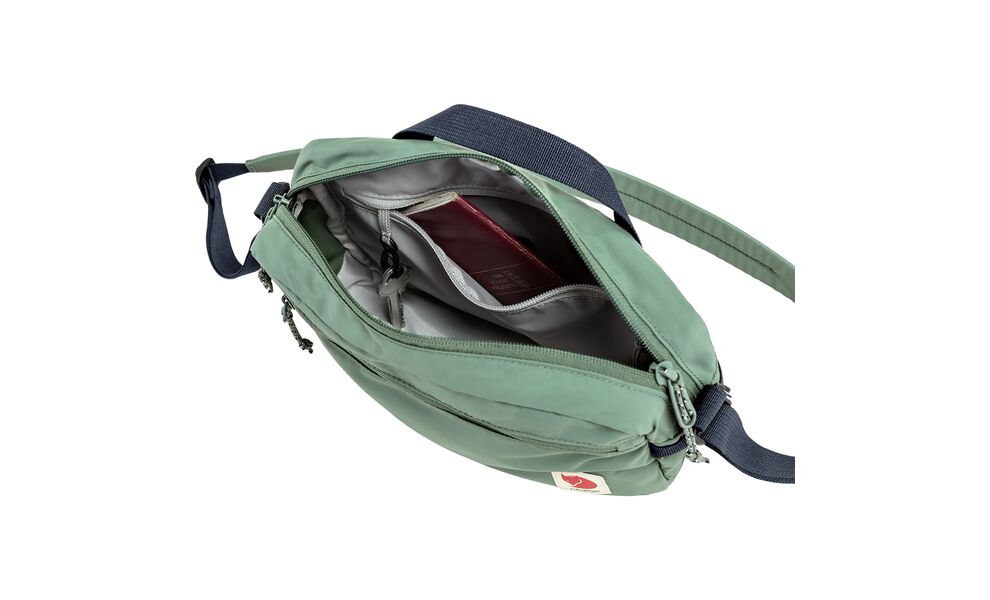 Сумка для документів Fjallraven High Coast Crossbody (550/Black), 3 л, Об'єм: 3, Колір виробника: 550/Black, зображення 4