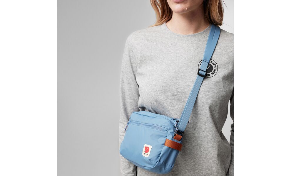 Сумка для документів Fjallraven High Coast Crossbody (543/Dawn Blue), 3 л, Об'єм: 3, Колір виробника: 543/Dawn Blue, зображення 5