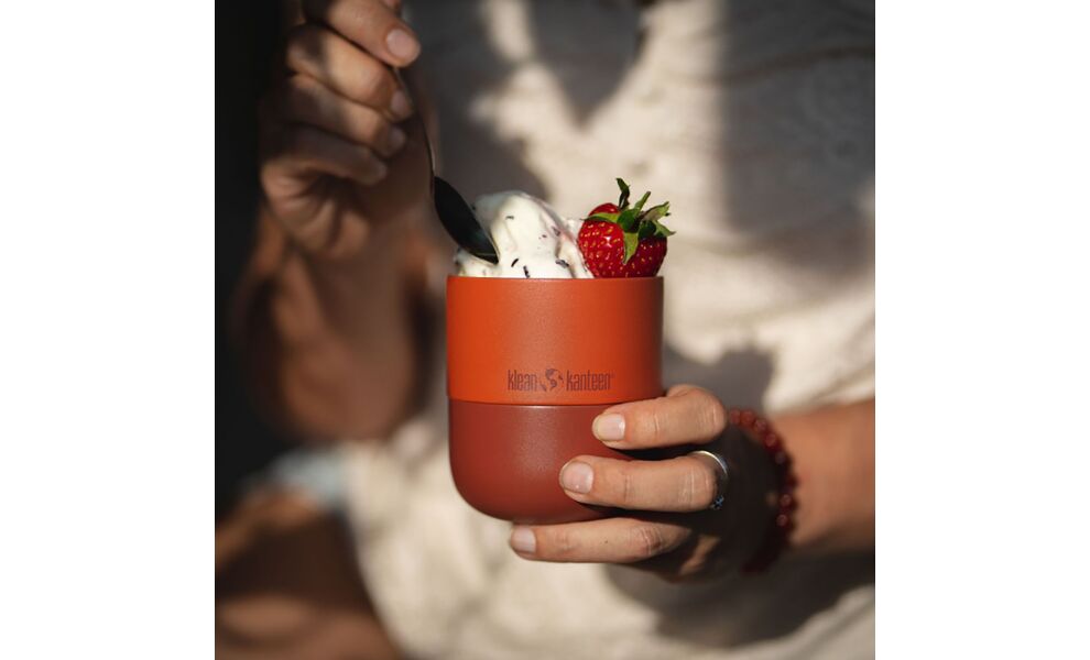 Термокружка для кави Klean Kanteen Rise Lowball (Autumn Glaze) на 280 мл, Об'єм: 280, Колір: Autumn Glaze, зображення 5