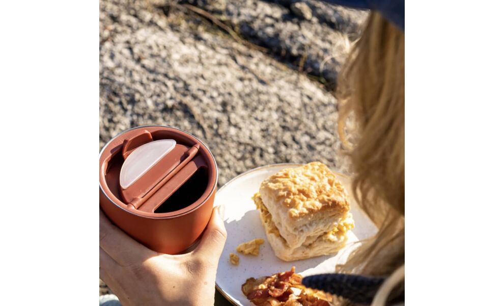 Термокружка для кави Klean Kanteen Rise Lowball (Autumn Glaze) на 280 мл, Об'єм: 280, Колір: Autumn Glaze, зображення 6