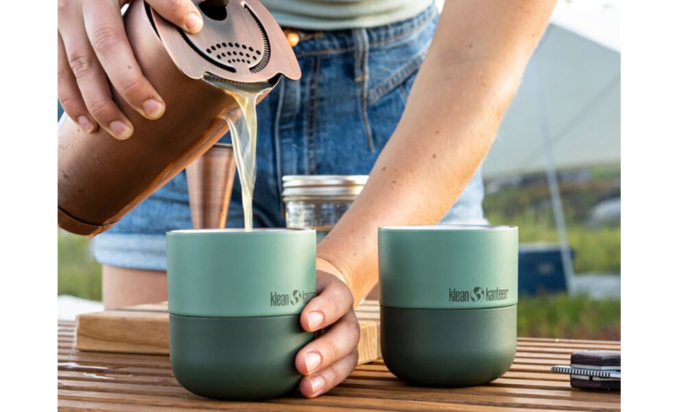 Термокружка для кави Klean Kanteen Rise Lowball (Sea Spray) на 280 мл, Об'єм: 280, Колір: Sea Spray, зображення 7