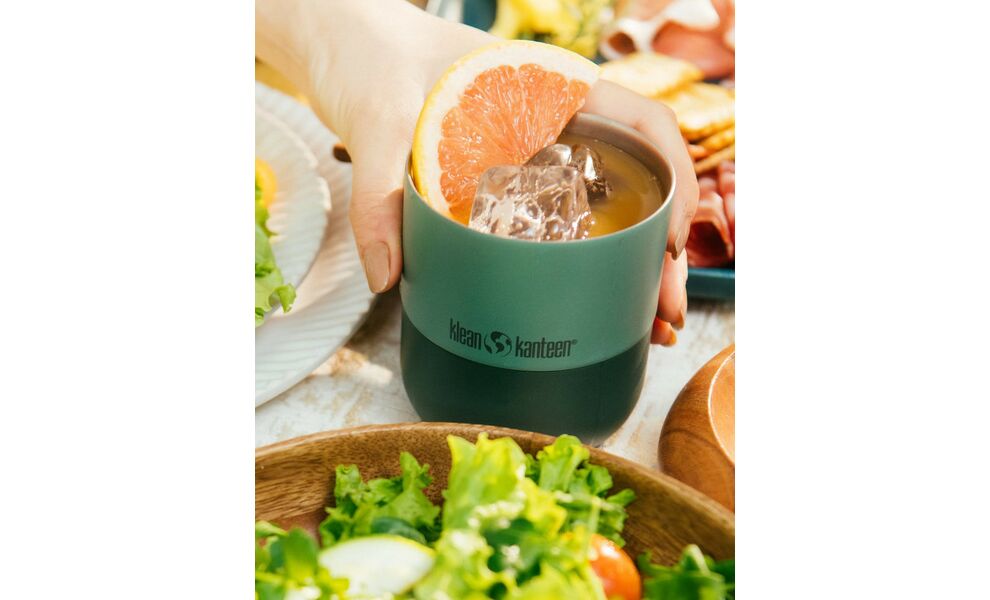 Термокружка для кави Klean Kanteen Rise Lowball (Sea Spray) на 280 мл, Об'єм: 280, Колір: Sea Spray, зображення 11