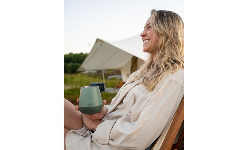 Термокружка для вина Klean Kanteen Rise Wine Tumbler (Sea Spray) на 280 мл, Об'єм: 280, Колір: Sea Spray, зображення 6