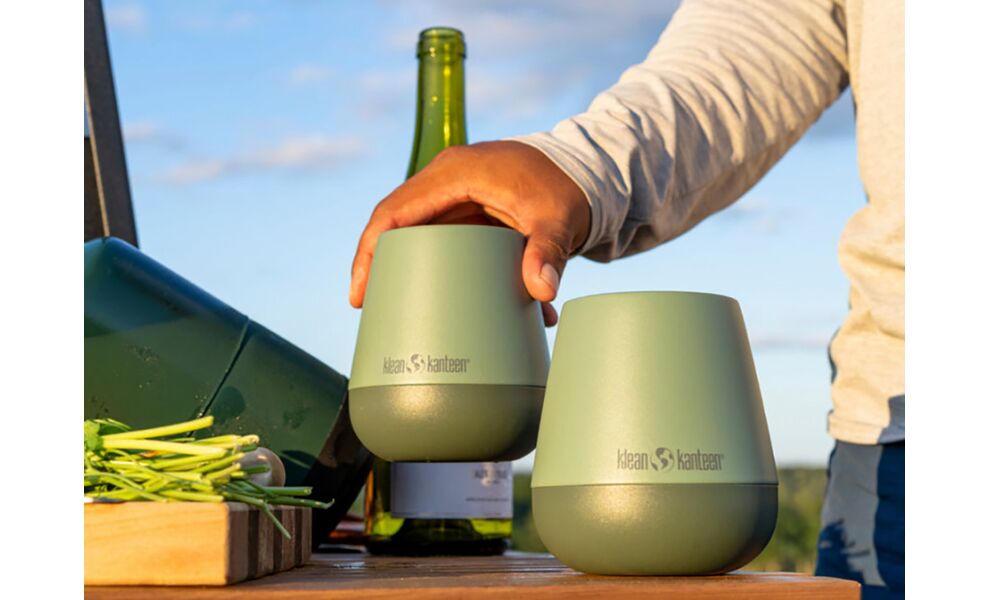 Термокружка для вина Klean Kanteen Rise Wine Tumbler (Sea Spray) на 280 мл, Об'єм: 280, Колір: Sea Spray, зображення 3