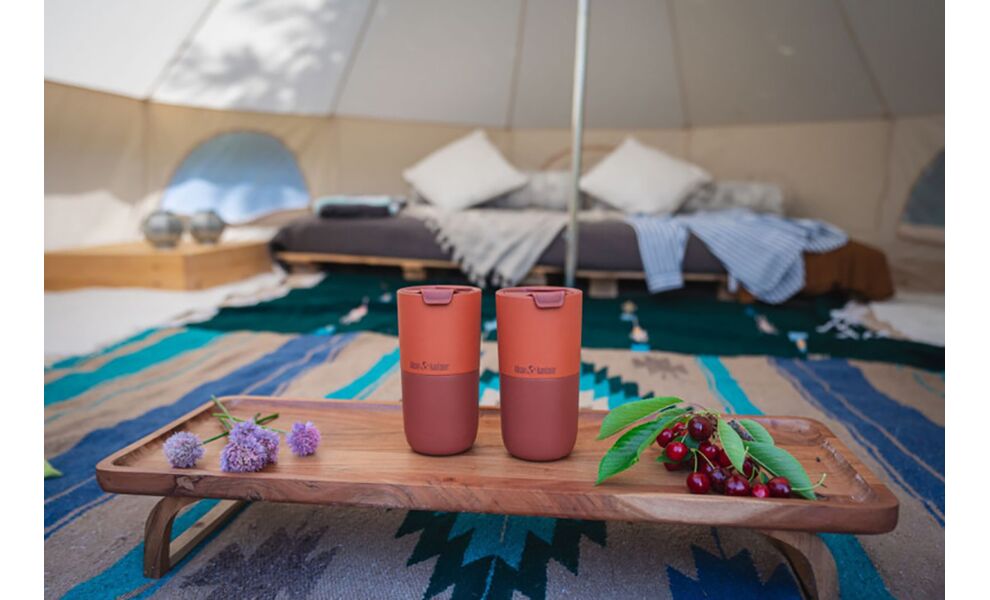 Термокружка Klean Kanteen Rise Tumbler (Autumn Glaze) на 473 мл, Об'єм: 473, Колір: Autumn Glaze, зображення 4