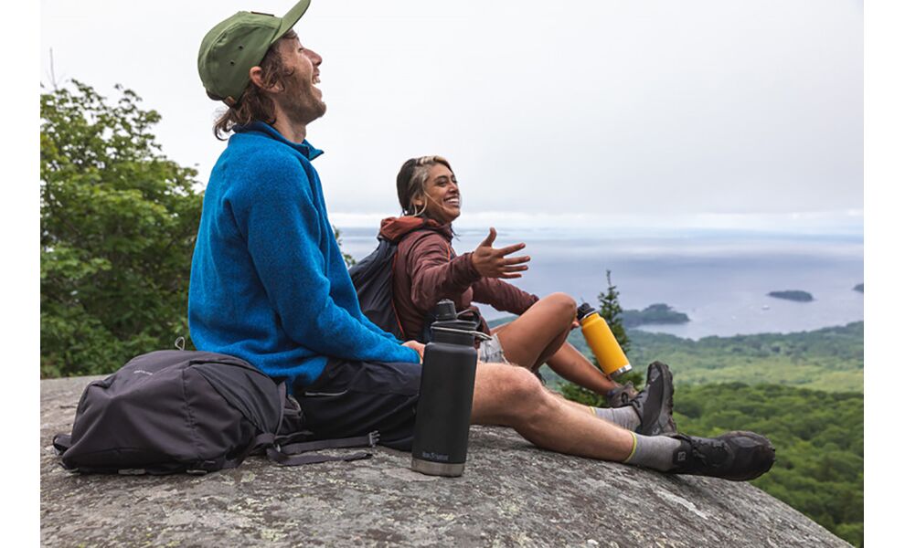 Термопляшка Klean Kanteen TKWide Chug Cap (Black), 946 мл, Об'єм: 946, Колір виробника: Black, зображення 7