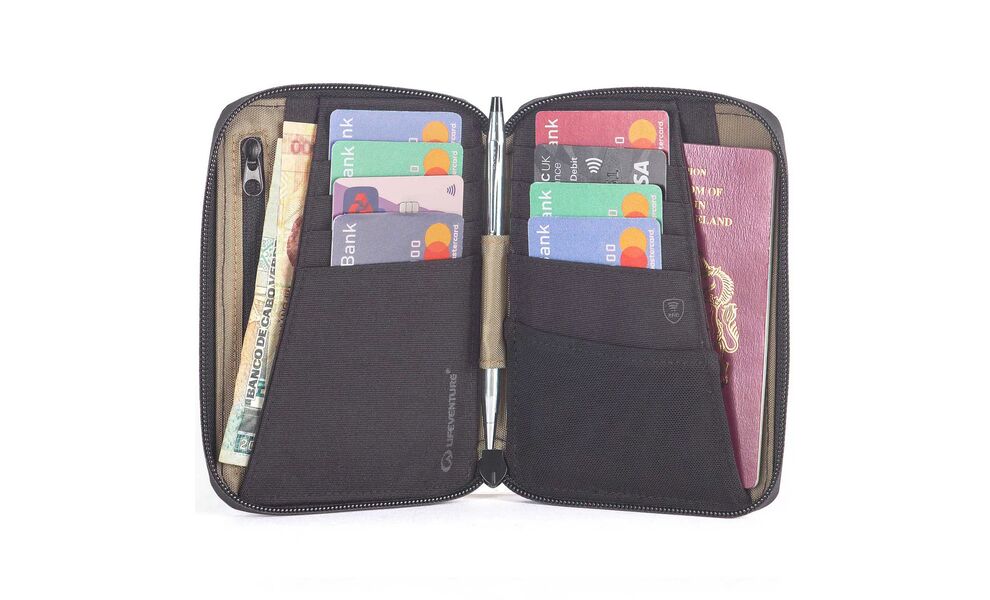 Гаманець Lifeventure X-Pac RFID Mini Travel Wallet (Grey), зображення 4