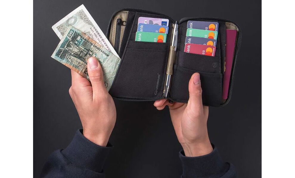 Гаманець Lifeventure X-Pac RFID Mini Travel Wallet (Grey), зображення 5