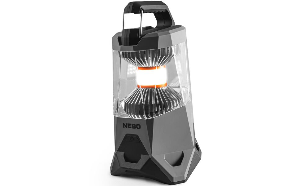 Кемпінговий ліхтар з акумулятором та функцією павербанк Nebo Galileo 1000 Flex: червоне світло, Micro USB, зображення 4