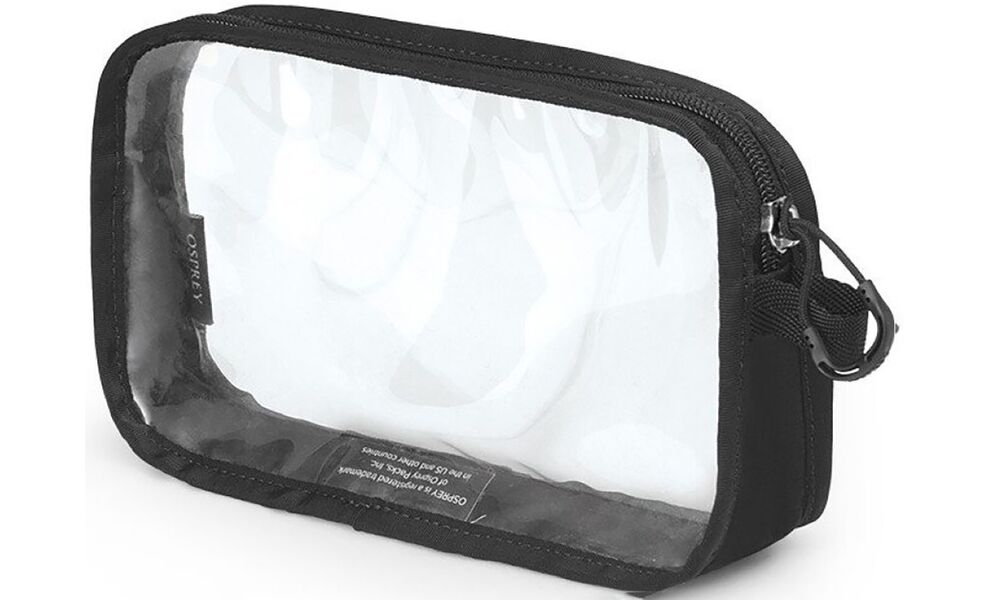 Прозора дорожня косметичка Osprey Ultralight Liquids Pouch, Колір: Shadow Grey, зображення 3