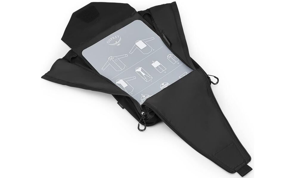 Набір дорожніх органайзерів для одягу Osprey Ultralight Starter Set (Black) - 3 шт., Колір виробника: Black, зображення 5