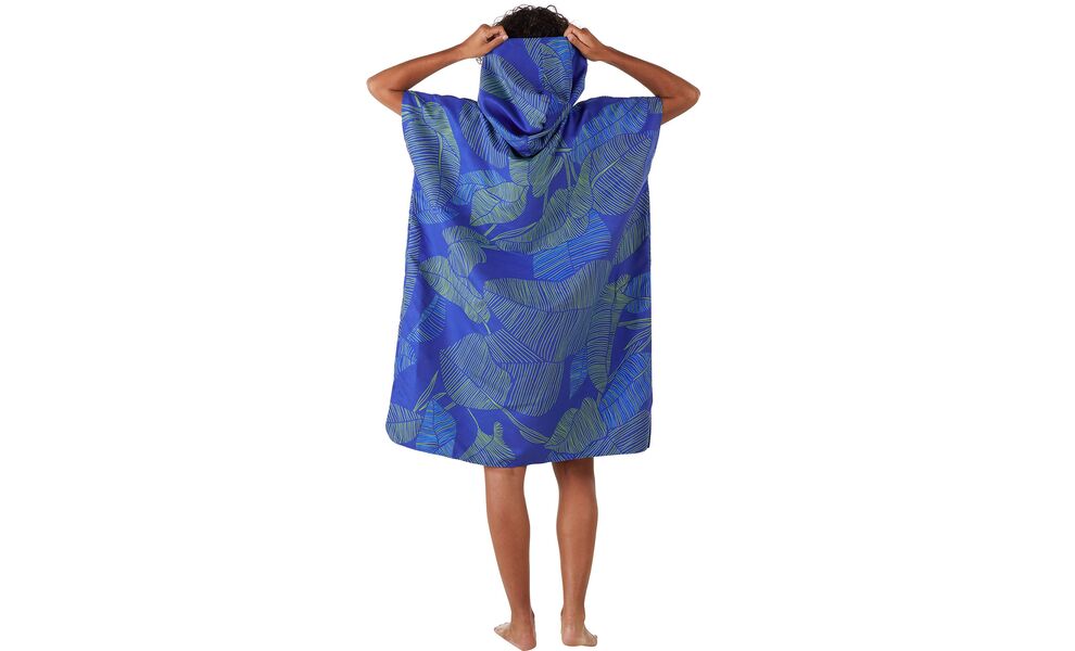 Швидкосохнучий рушник-пончо з мікрофібри PackTowl Poncho - L/XL (Botanical), 142x97 см, Тип розміру: L/XL, Колір: Botanical, зображення 4