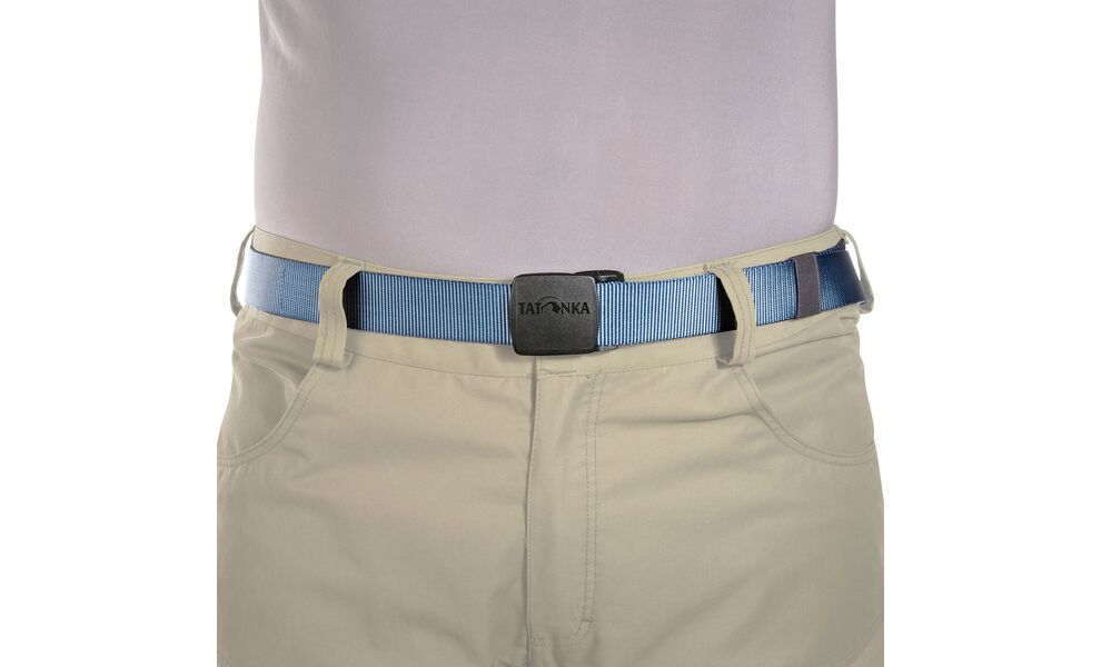 Туристичний ремінь з прихованою кишенькою Tatonka Travel Waistbelt (Elemental Blue), Колір виробника: Elemental Blue, зображення 4