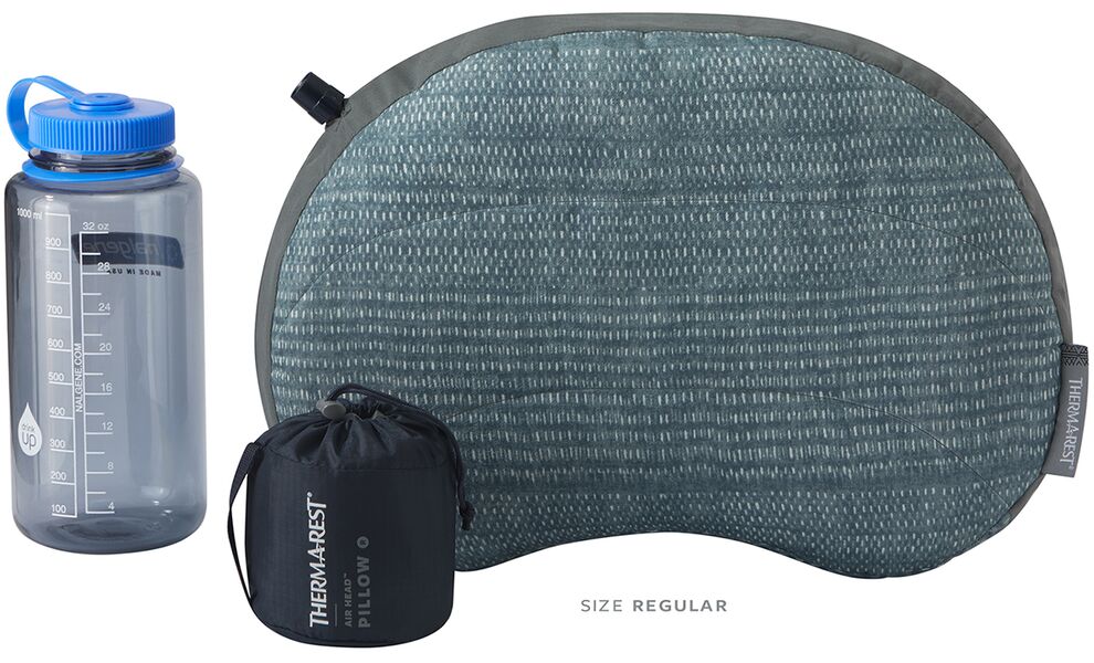 Туристична надувна подушка Therm-a-Rest Air - Regular (Blue Woven), Тип розміру: Regular, Колір виробника: Blue Woven, зображення 2