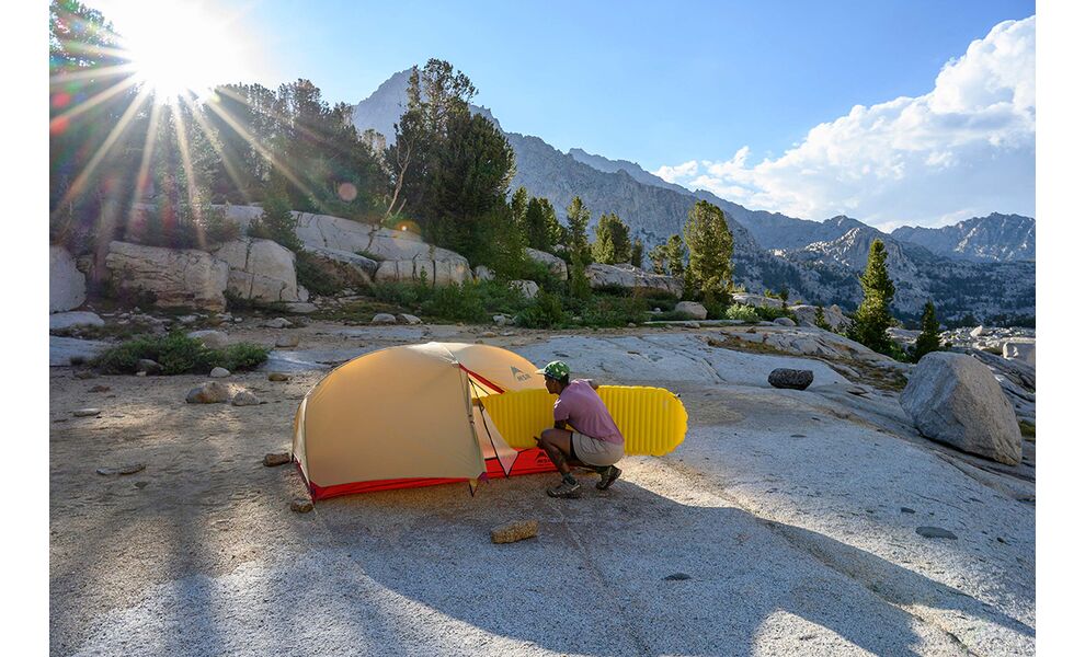 Надувний каремат Therm-a-Rest NeoAir Xlite NXT - Regular Wide: з мішком-насосом, Товщина: 7,6, Тип розміру: Regular Wide, Колір виробника: Solar Flare, зображення 6