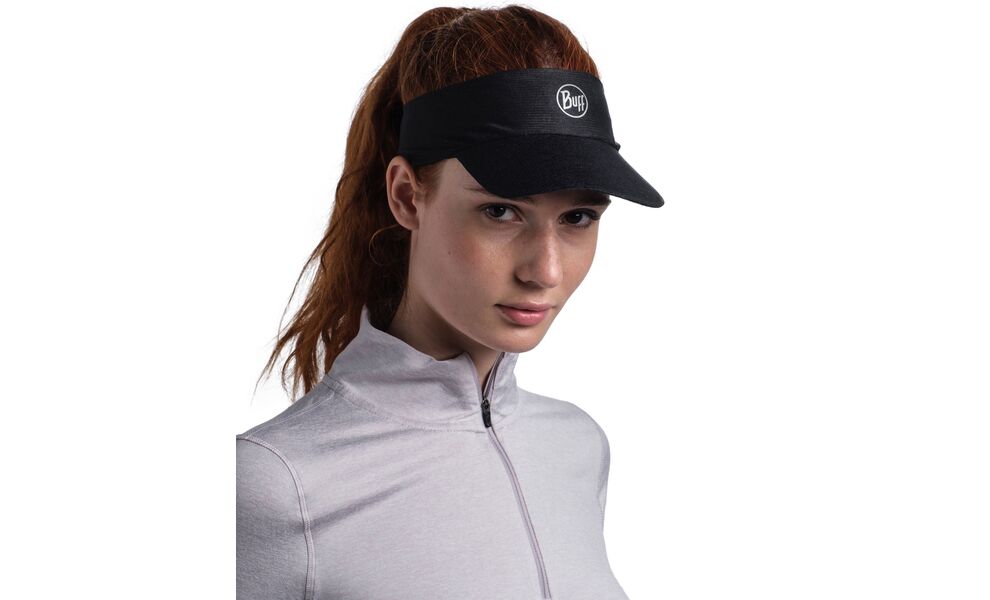 Козирок BUFF® Pack Speed (Solid Black), Колір виробника: Solid Black, зображення 3