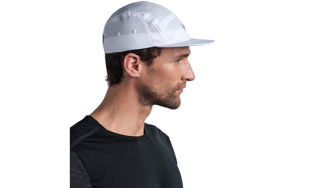 Кепка BUFF® Run (R-Solid White), Колір виробника: R-Solid White, зображення 2