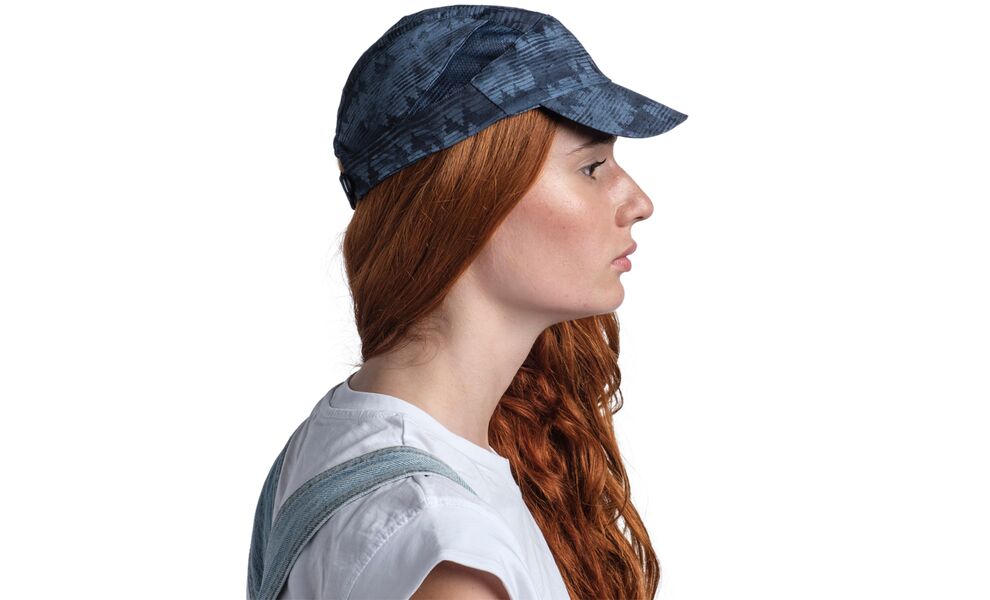 Кепка BUFF® Pack Trek (Tzom Stone Blue), Колір виробника: Tzom Stone Blue, зображення 8