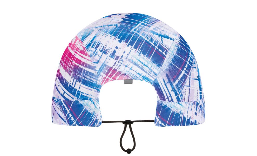 Кепка BUFF® Pack Run (R-Wira Multi), Колір виробника: R-Wira Multi, Тип розміру: S/M, зображення 2