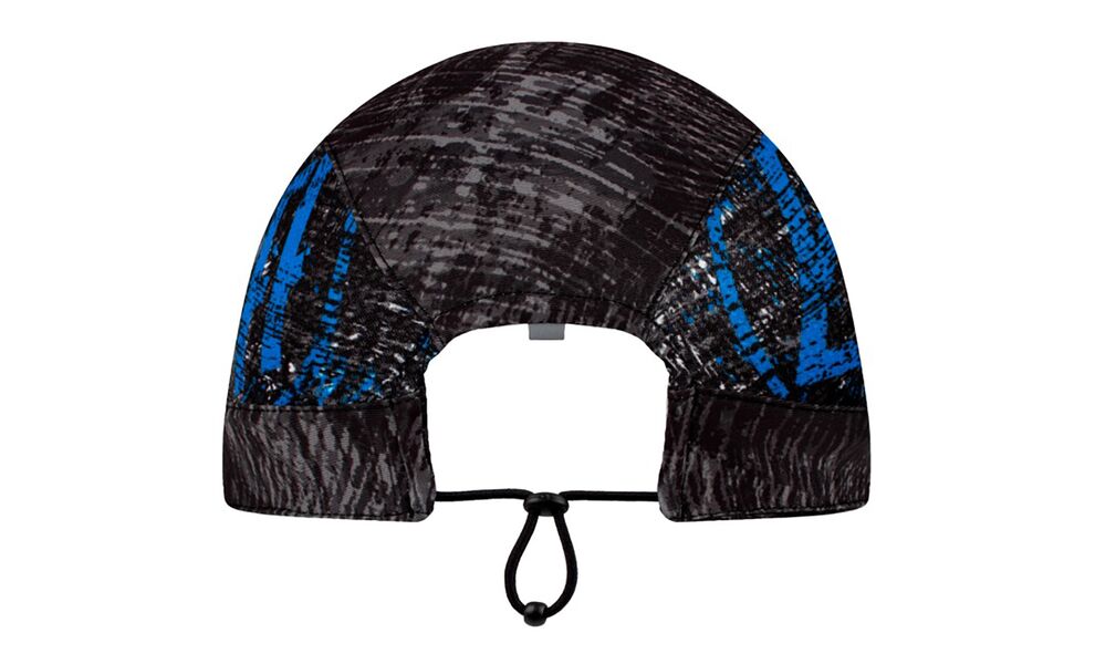 Кепка BUFF® Pack Run (Rush Graphite), Колір виробника: Rush Graphite, Тип розміру: L/XL, зображення 2