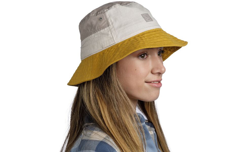 Панама BUFF® Sun Bucket (Hak Ocher), Колір виробника: Hak Ocher, Тип розміру: L/XL, зображення 6