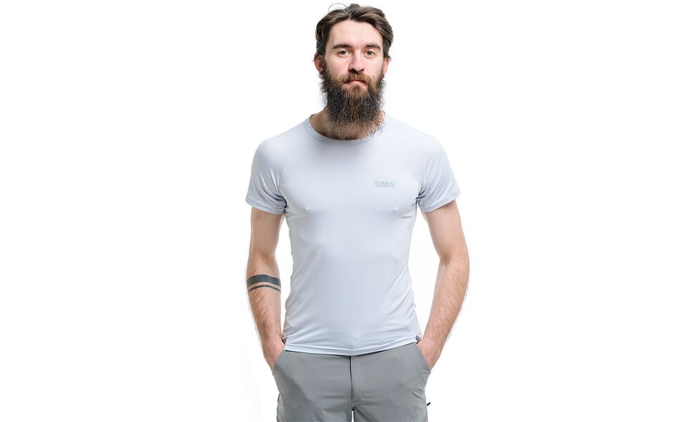 Термофутболка чоловіча Turbat Hike Lite (Glacier Grey), Колір виробника: Glacier Grey, Розмір виробника: XL, зображення 2