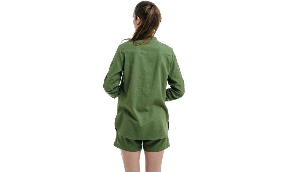Сорочка жіноча Turbat Madeira Hemp (Bronze Green), Колір виробника: Bronze Green, Розмір: S, зображення 4