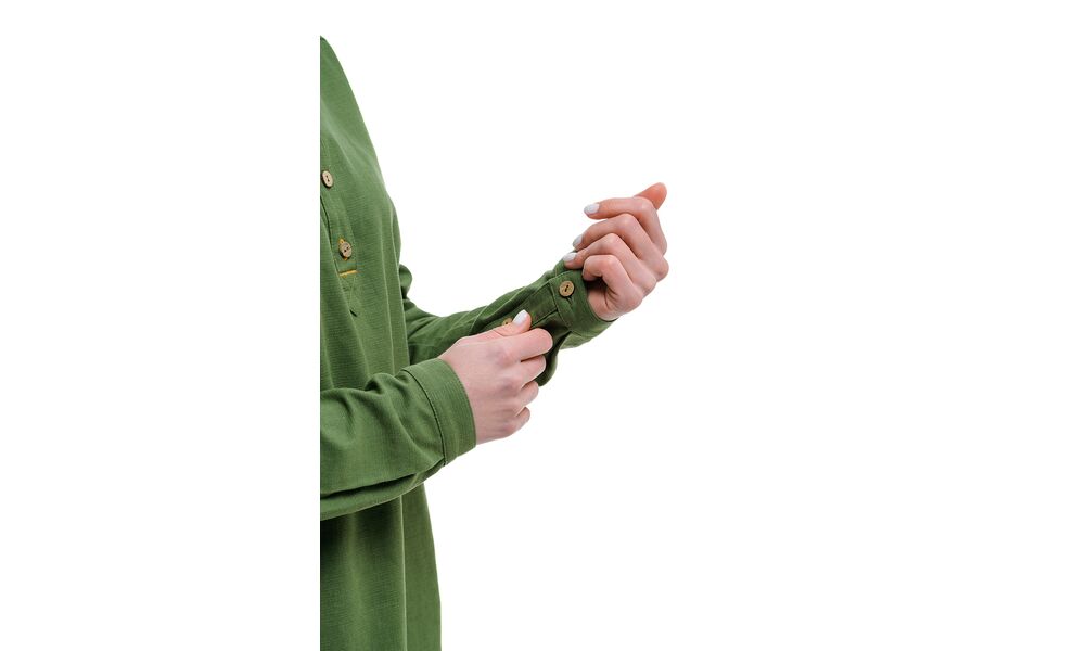 Сорочка жіноча Turbat Madeira Hemp (Bronze Green), Колір виробника: Bronze Green, Розмір: S, зображення 6