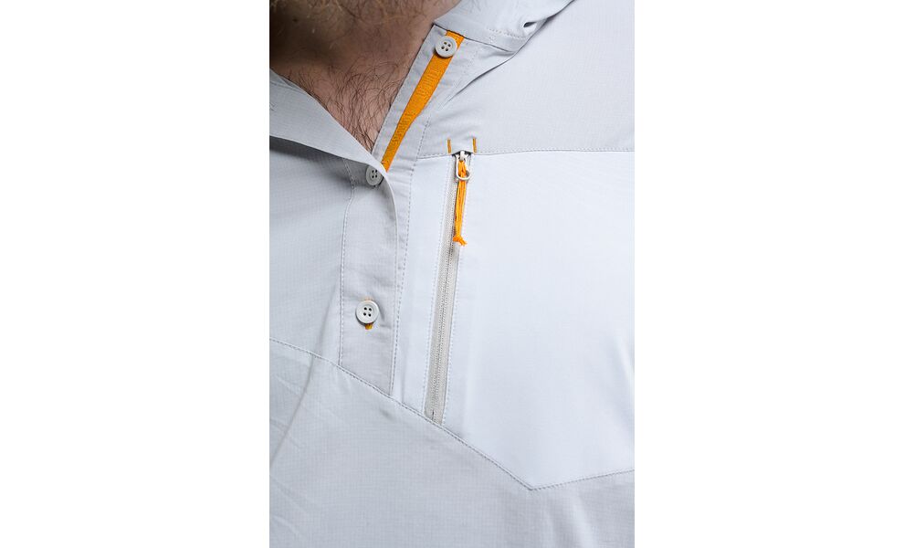 Сорочка чоловіча Turbat Maya Hood Trek (Glacier Grey), Колір виробника: Glacier Grey, Розмір: XXL, зображення 5