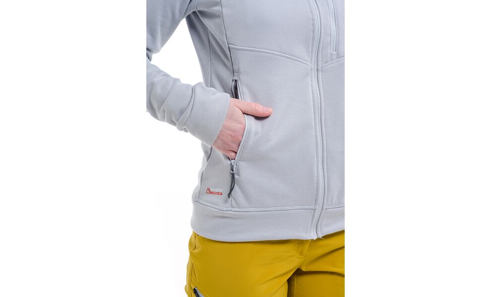 Толстовка жіноча Turbat Peak (Vapor Grey), Колір виробника: Vapor Grey, Розмір: XS, зображення 5