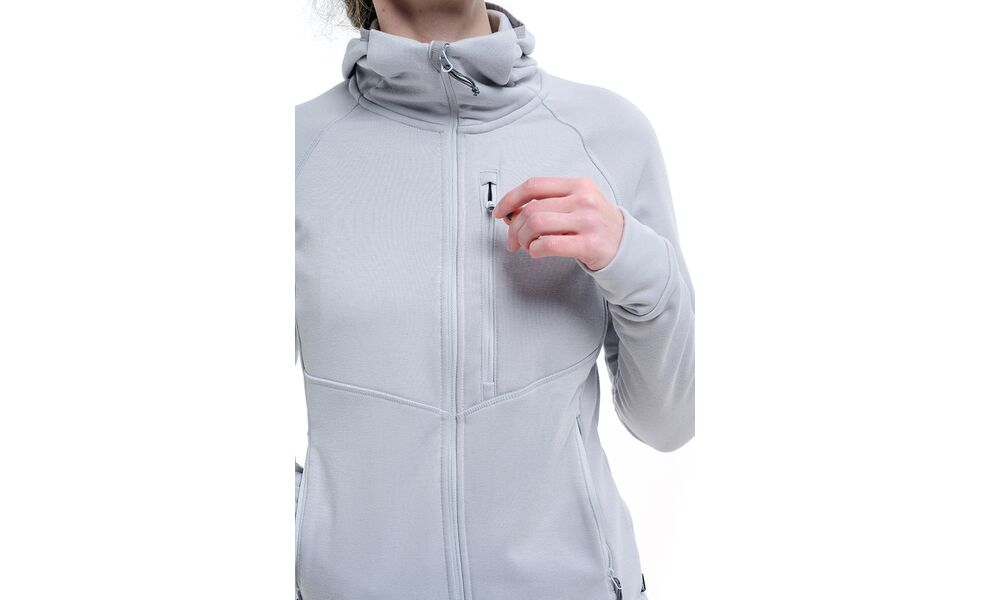 Толстовка жіноча Turbat Peak (Vapor Grey), Колір виробника: Vapor Grey, Розмір: XS, зображення 6